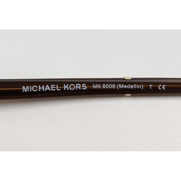 🕶️Michael Kors MK8006 Medellin 3011 Eyeglasses 52/16 140 /KAG754🕶️ - Picture 4 of 10